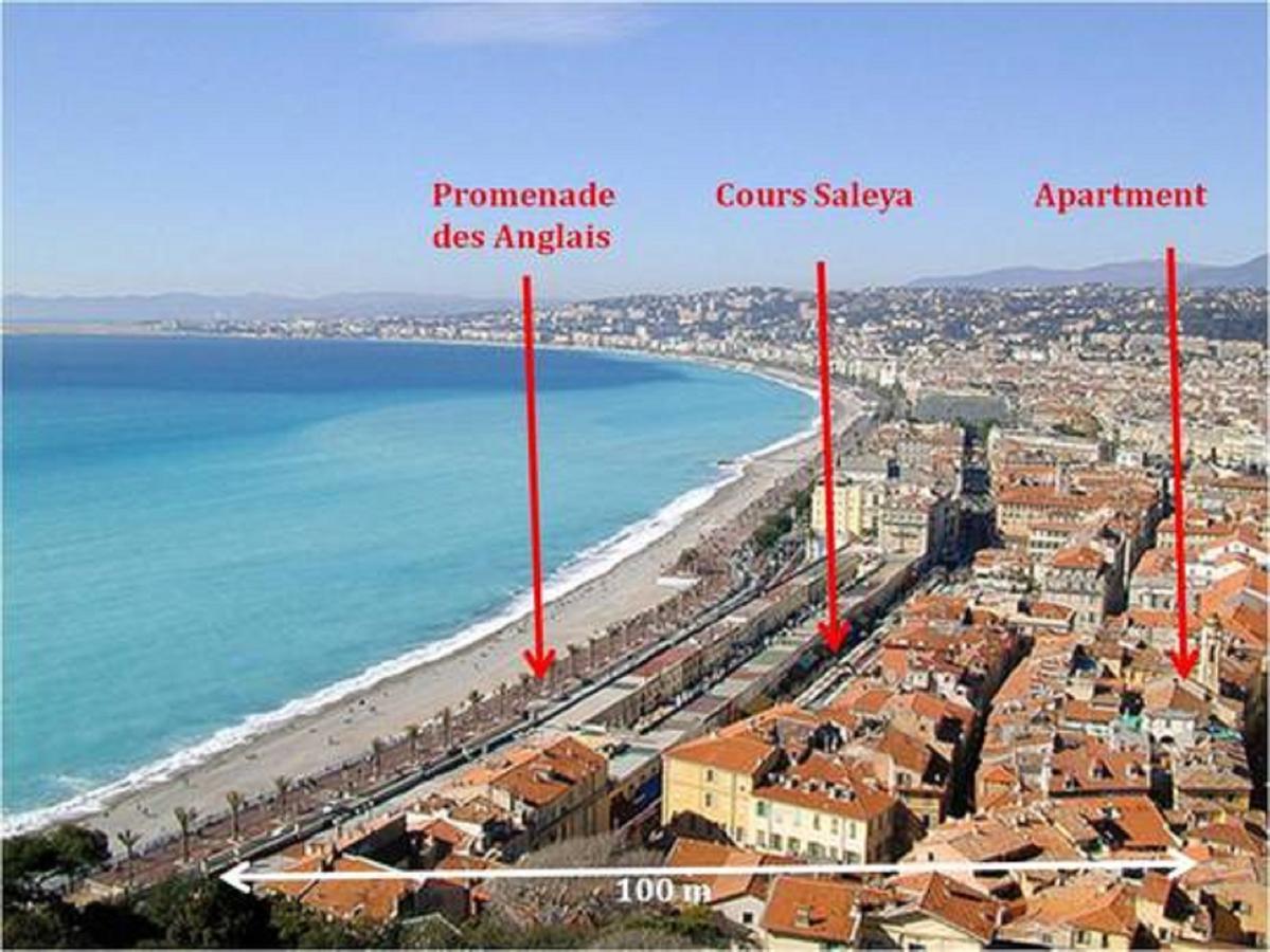 Centrale 2 - F4 Spacieux Et Confortable Au Centre Du Vieux-Nice Lejlighed Eksteriør billede